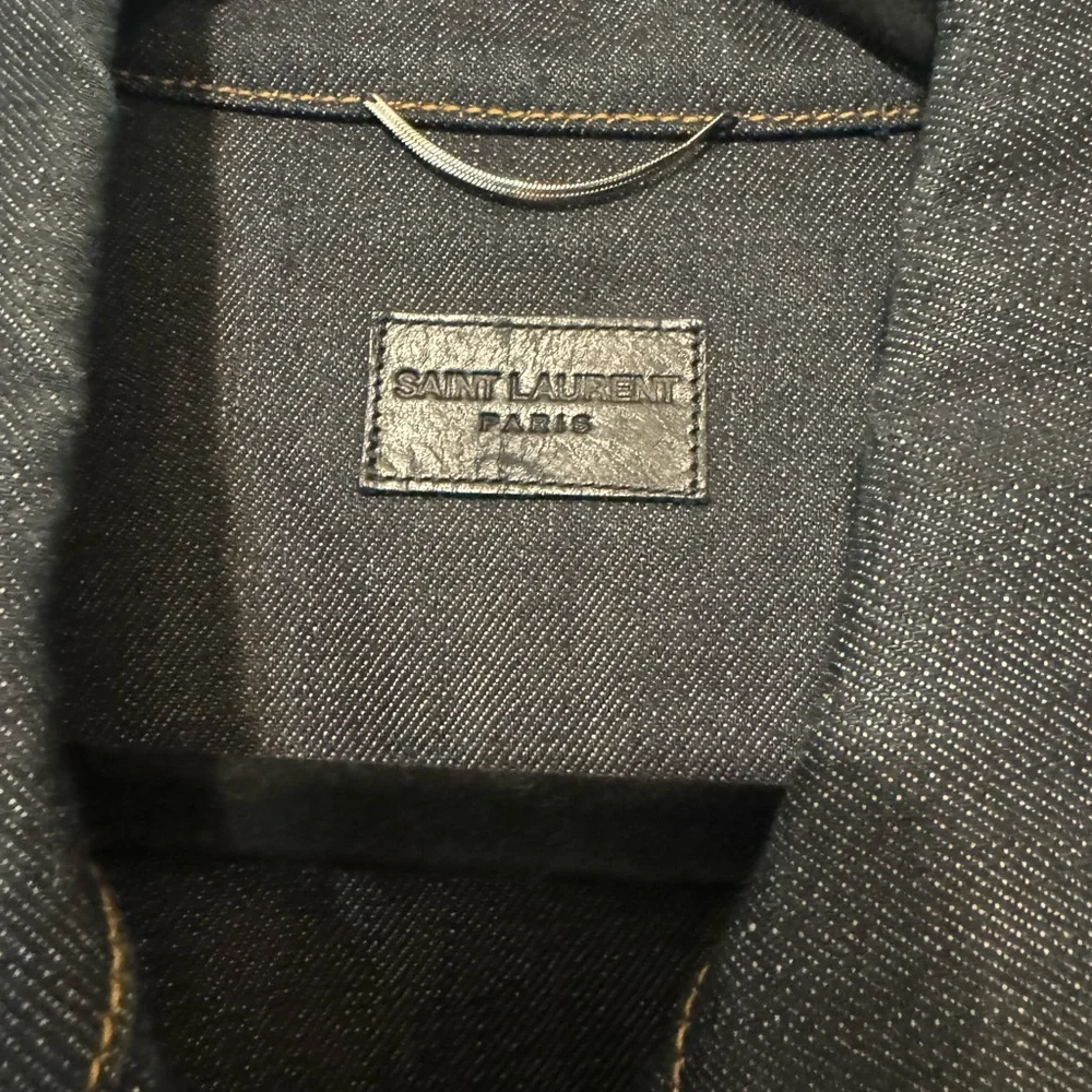 Saint Laurent Denim Jacket Indigo - Picture 6 of 8